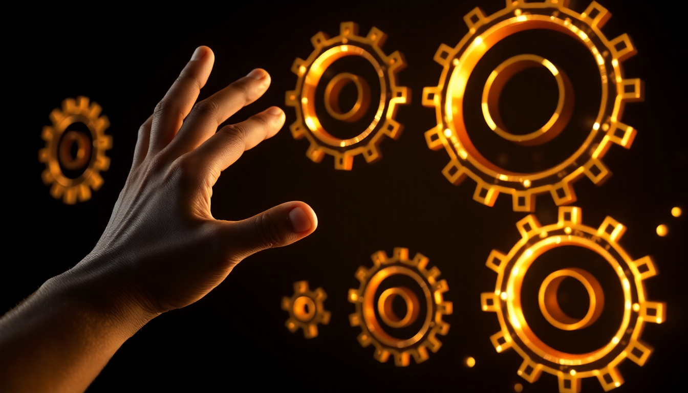 ai automation for sales concept illustration