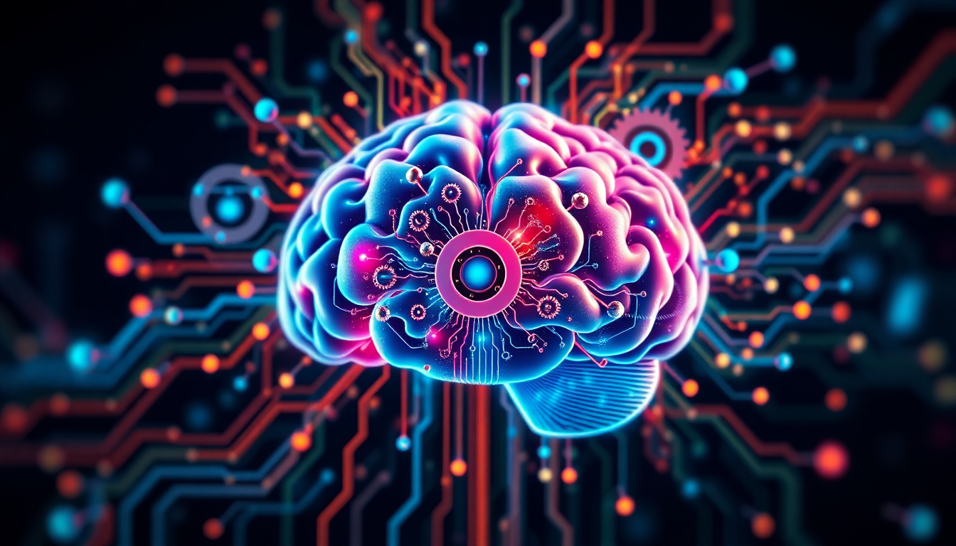 ai automation writing tool concept illustration