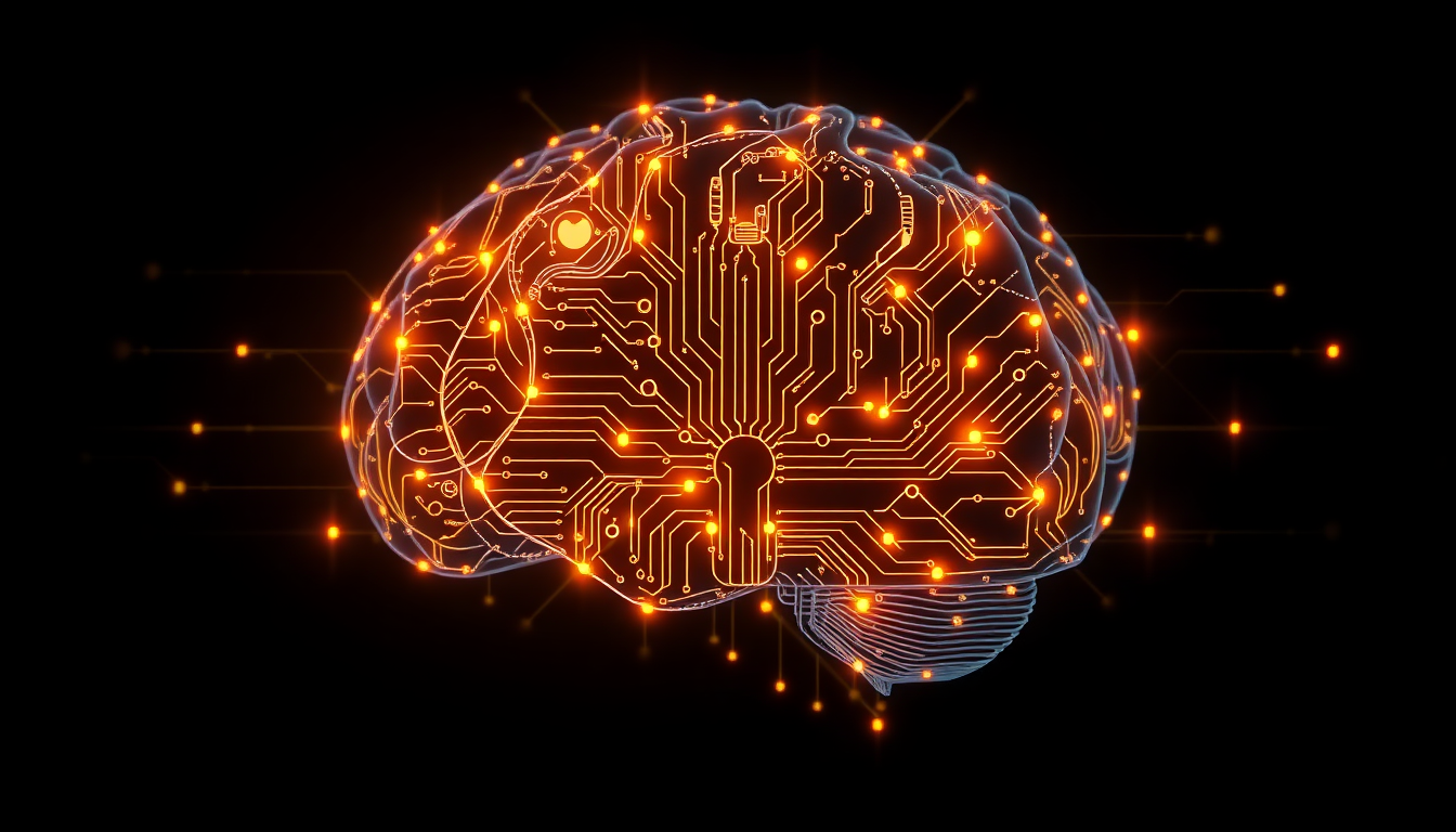 ai copywriter concept illustration