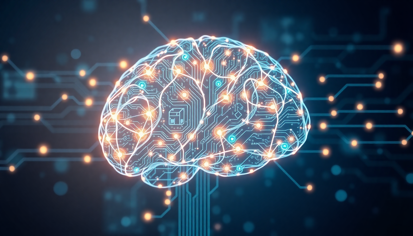 ai customer support concept illustration