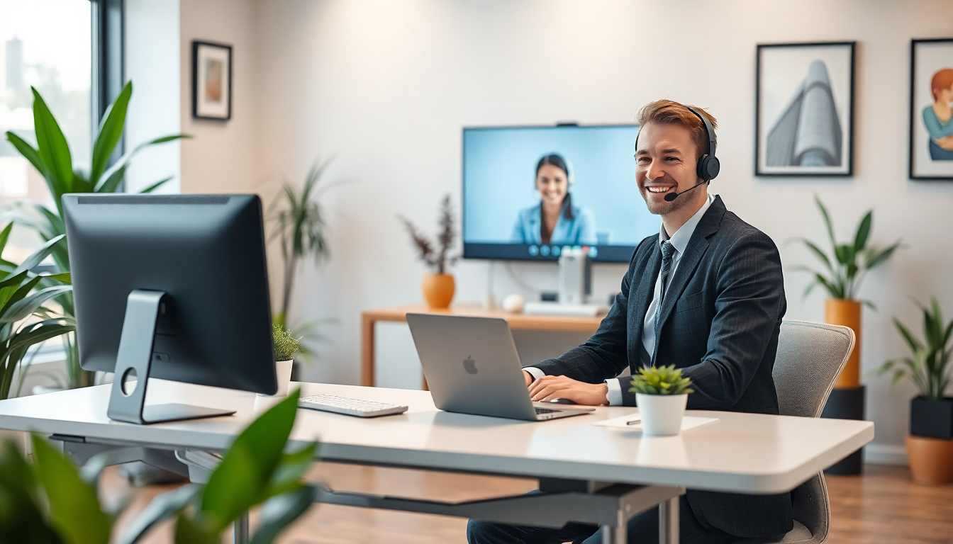 ai customer support professional example