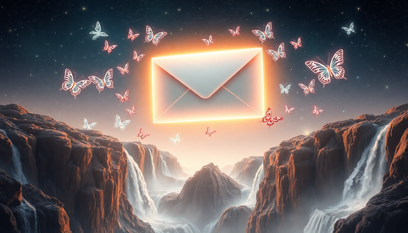 ai email concept illustration
