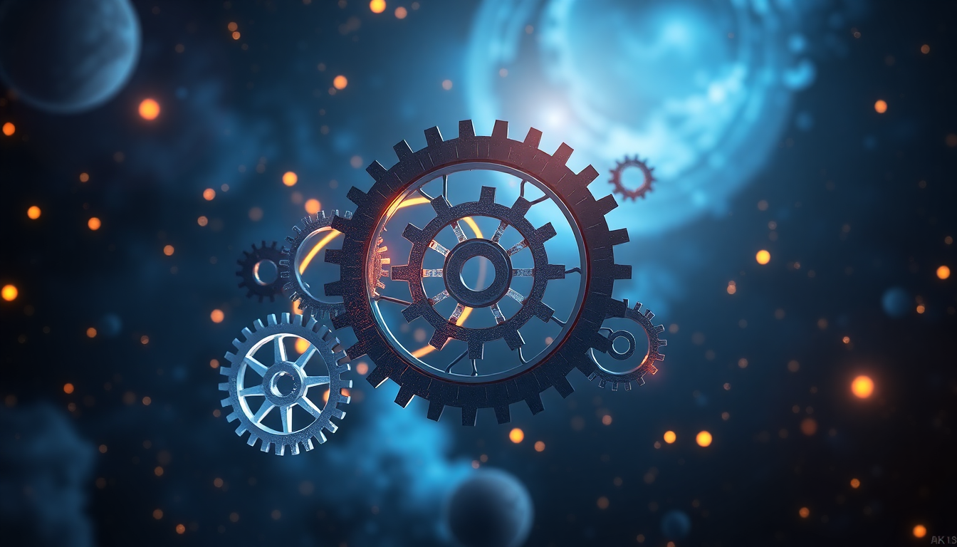 cold email automation concept illustration