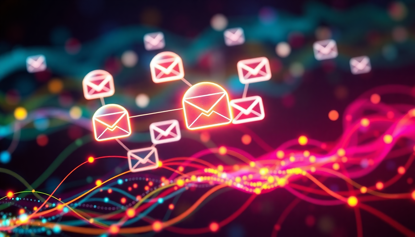 cold email platform free concept illustration