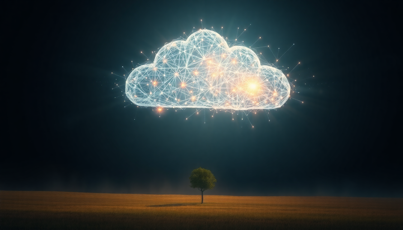 free ai email generator concept illustration