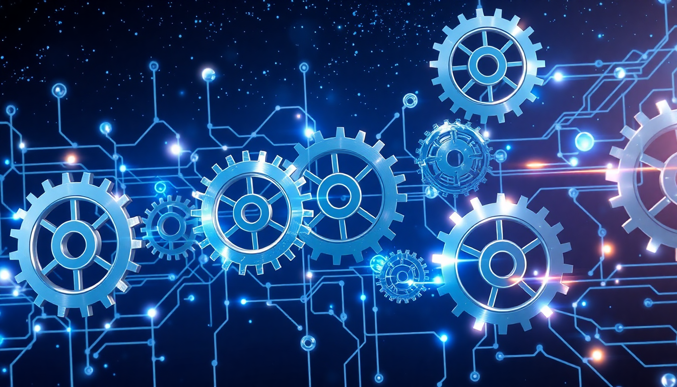 sales ai automation concept illustration