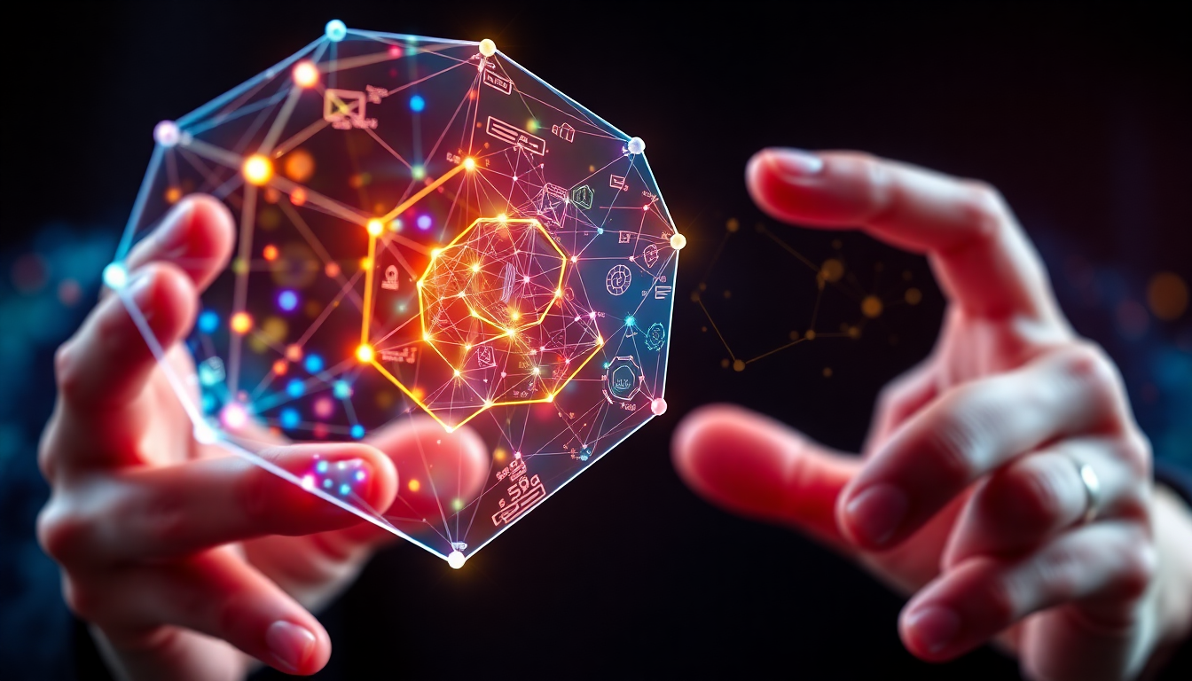 sales workflow ai concept illustration