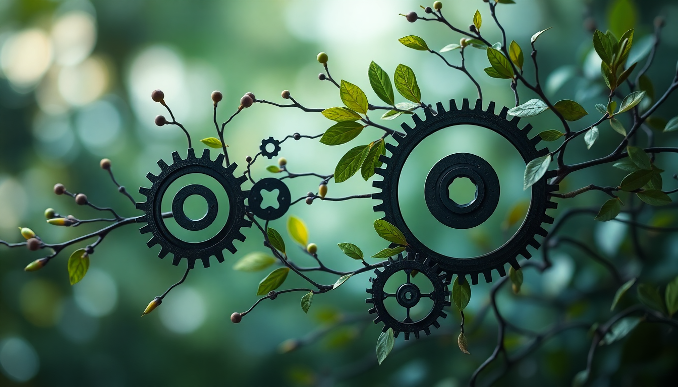 task automation ai concept illustration